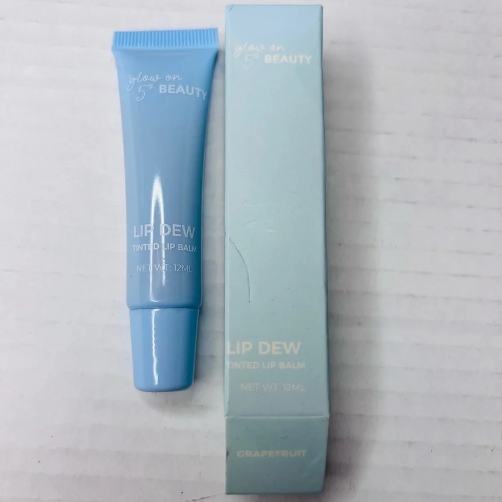 GLOW-ON-5TH Grapefruit Lip Dew Tinted Lip Balm